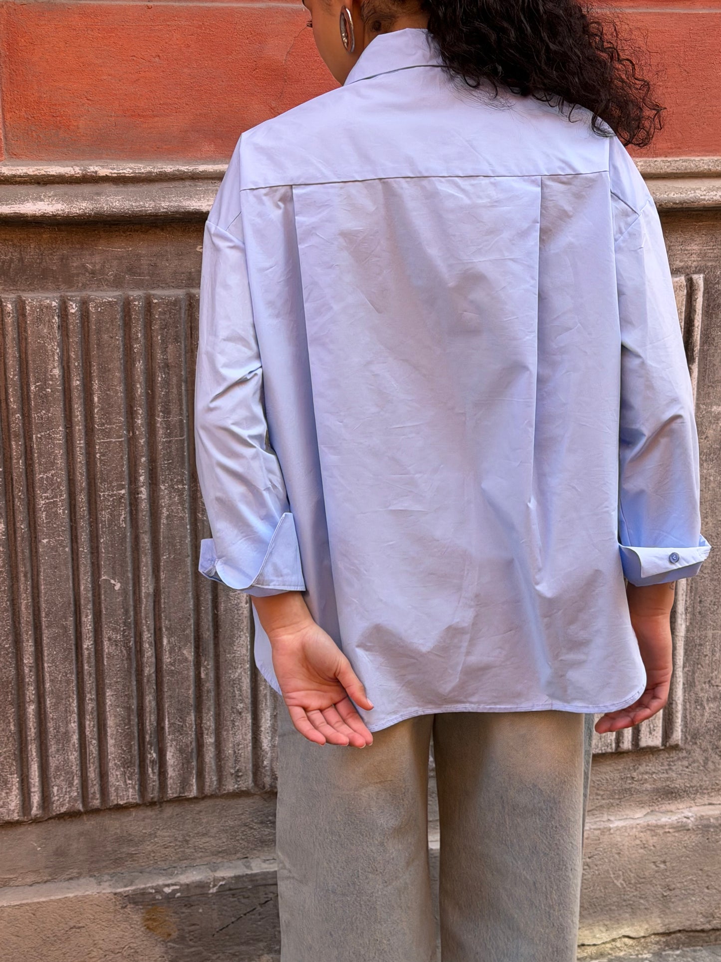 Camicia Sky Taschino Crochet