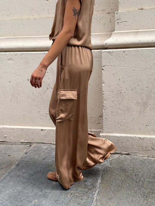 Pantalone Satin Deserto