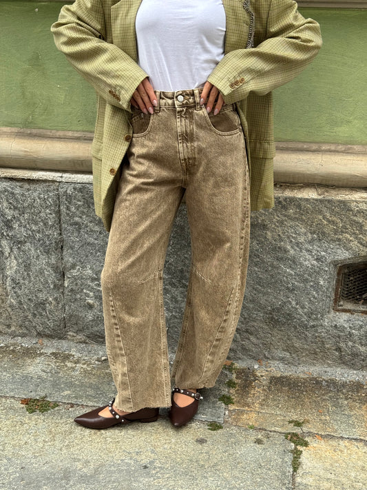 Jeans Barbara | Tabacco