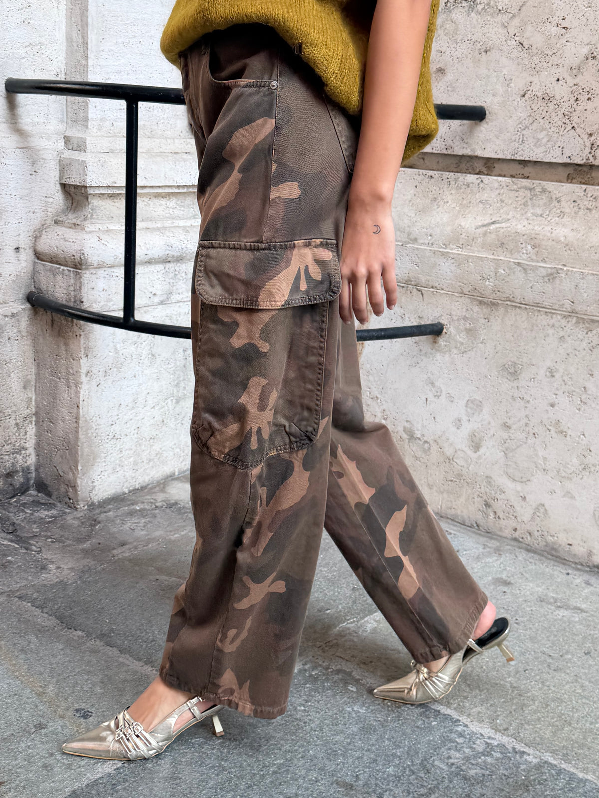 Pantalone Camouflage Cargo
