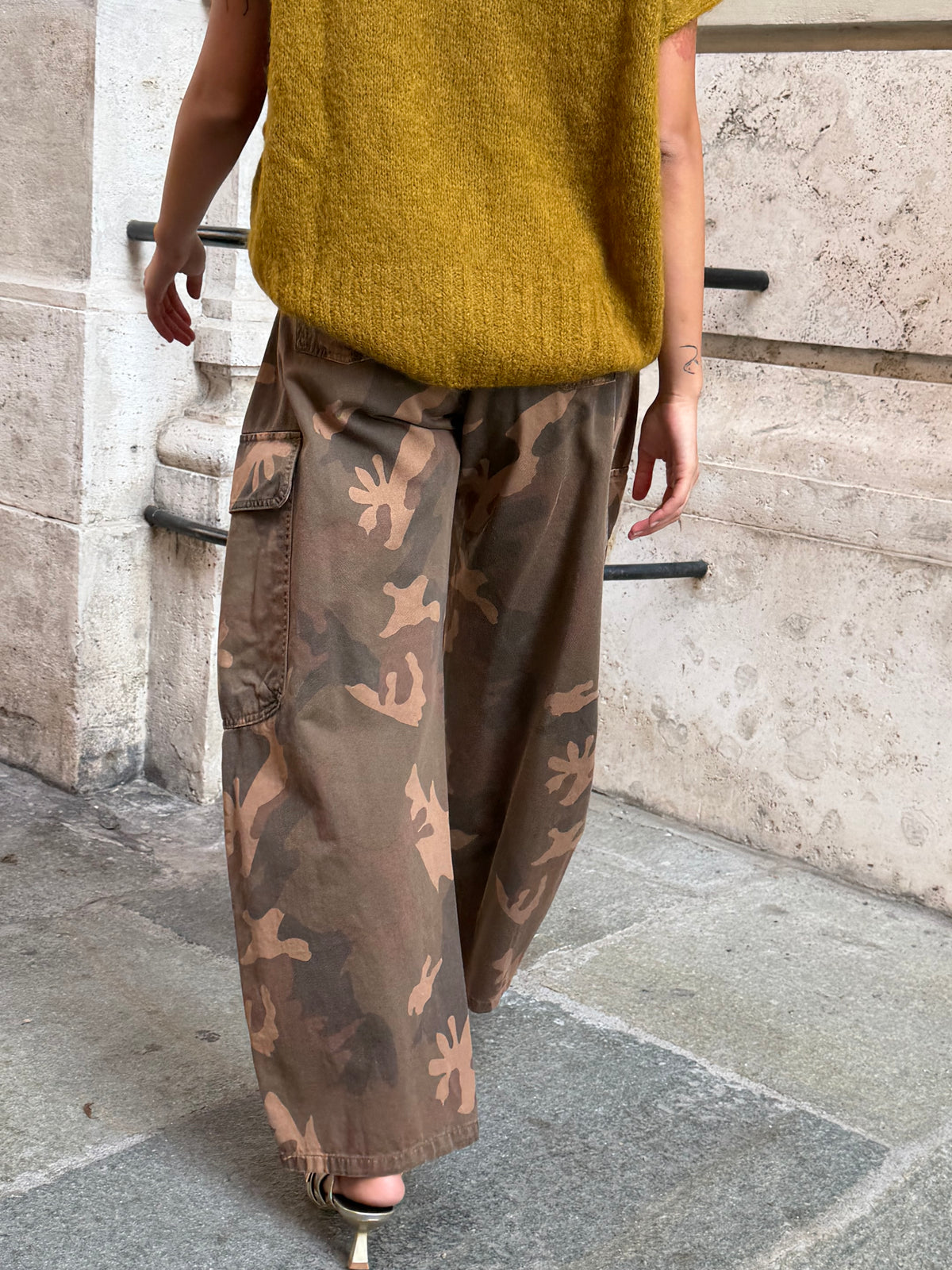 Pantalone Camouflage Cargo