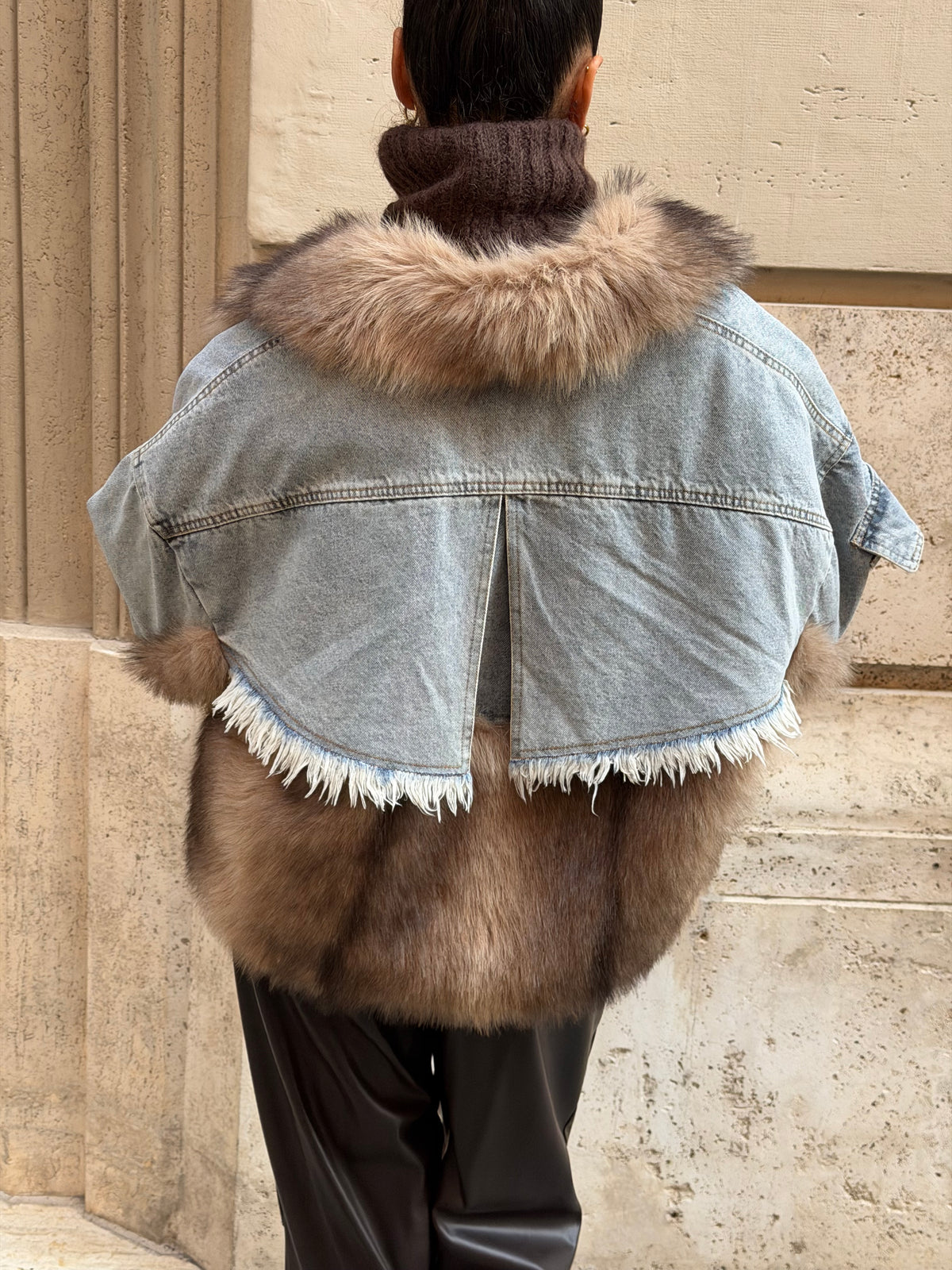 Giubbotto Denim Fox