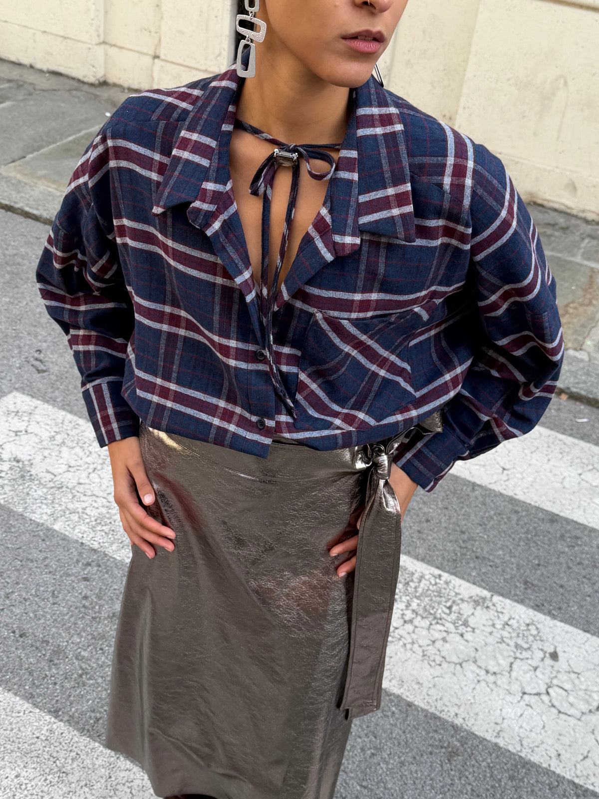 Camicia Check Laccio