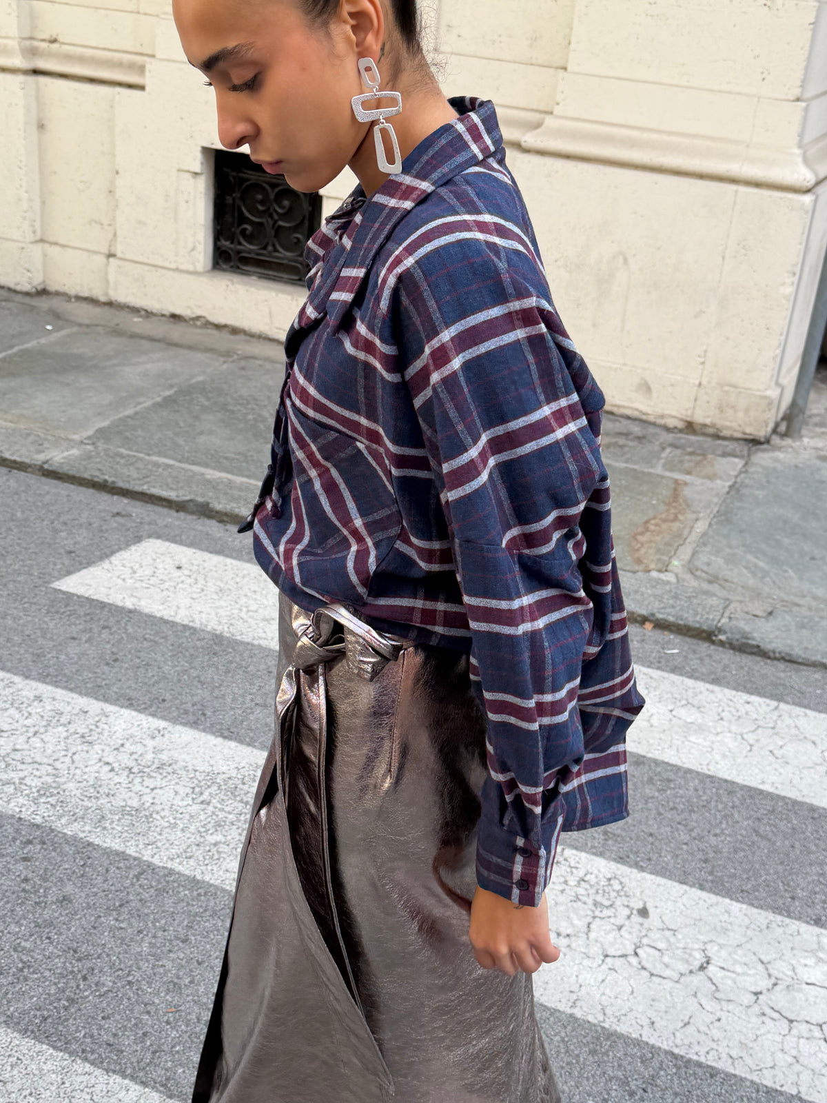 Camicia Check Laccio
